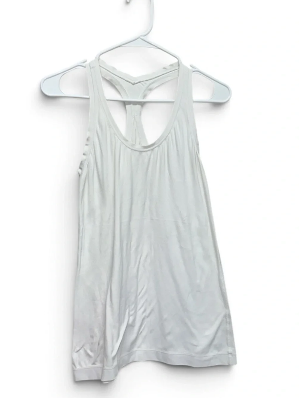 lululemon athletica White Racerback Athletic Tank